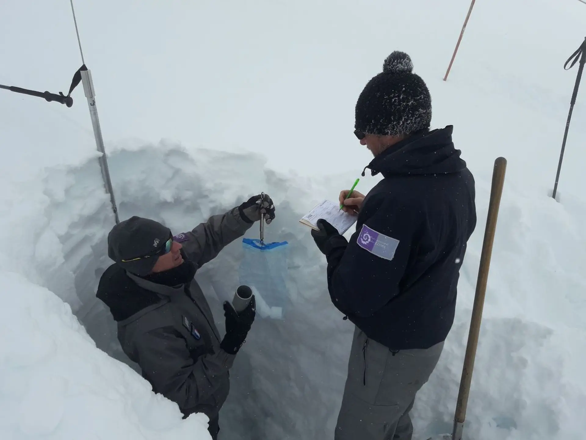 Suivi du manteau neigeux à Orcières