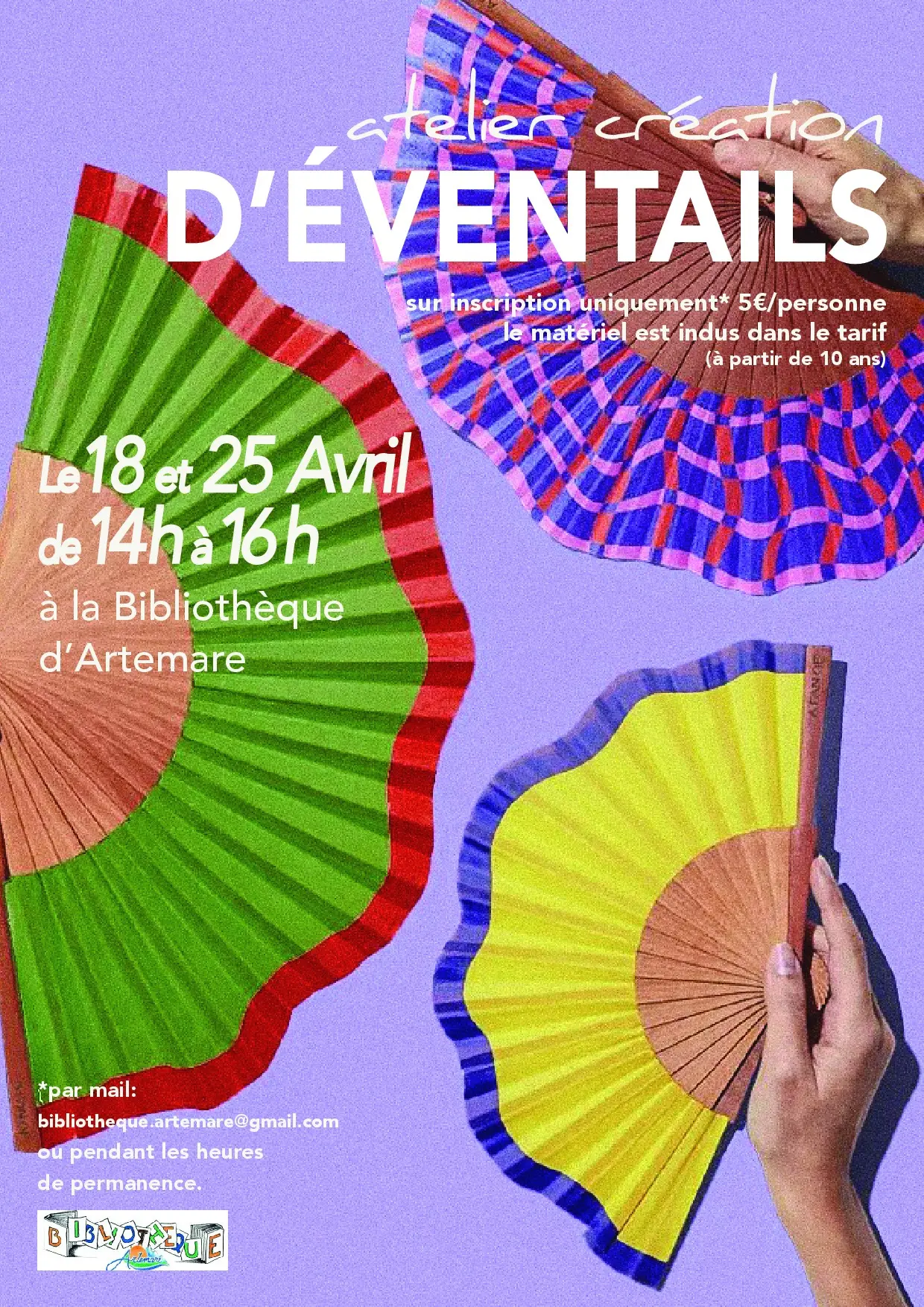 Atelier création d'éventails pour les plus de 10 ans_Artemare