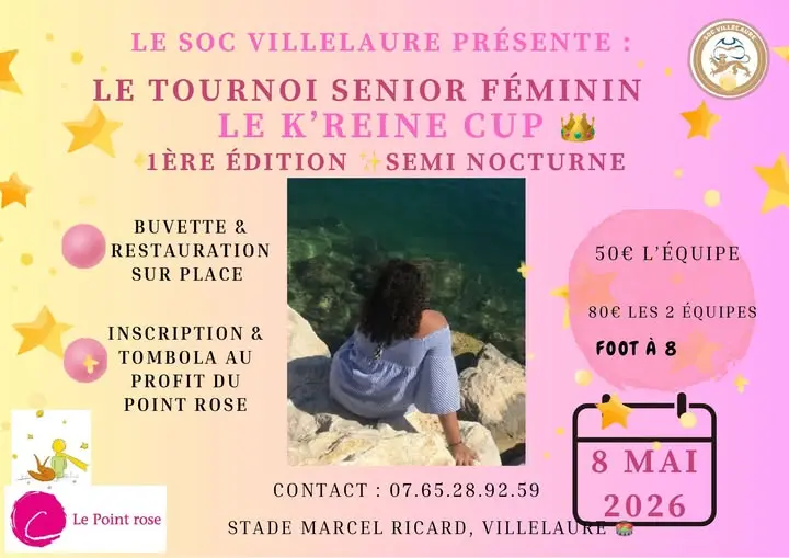 Le Soc Villelaure présente : le tournoi senior féminin 1ère édition_Villelaure