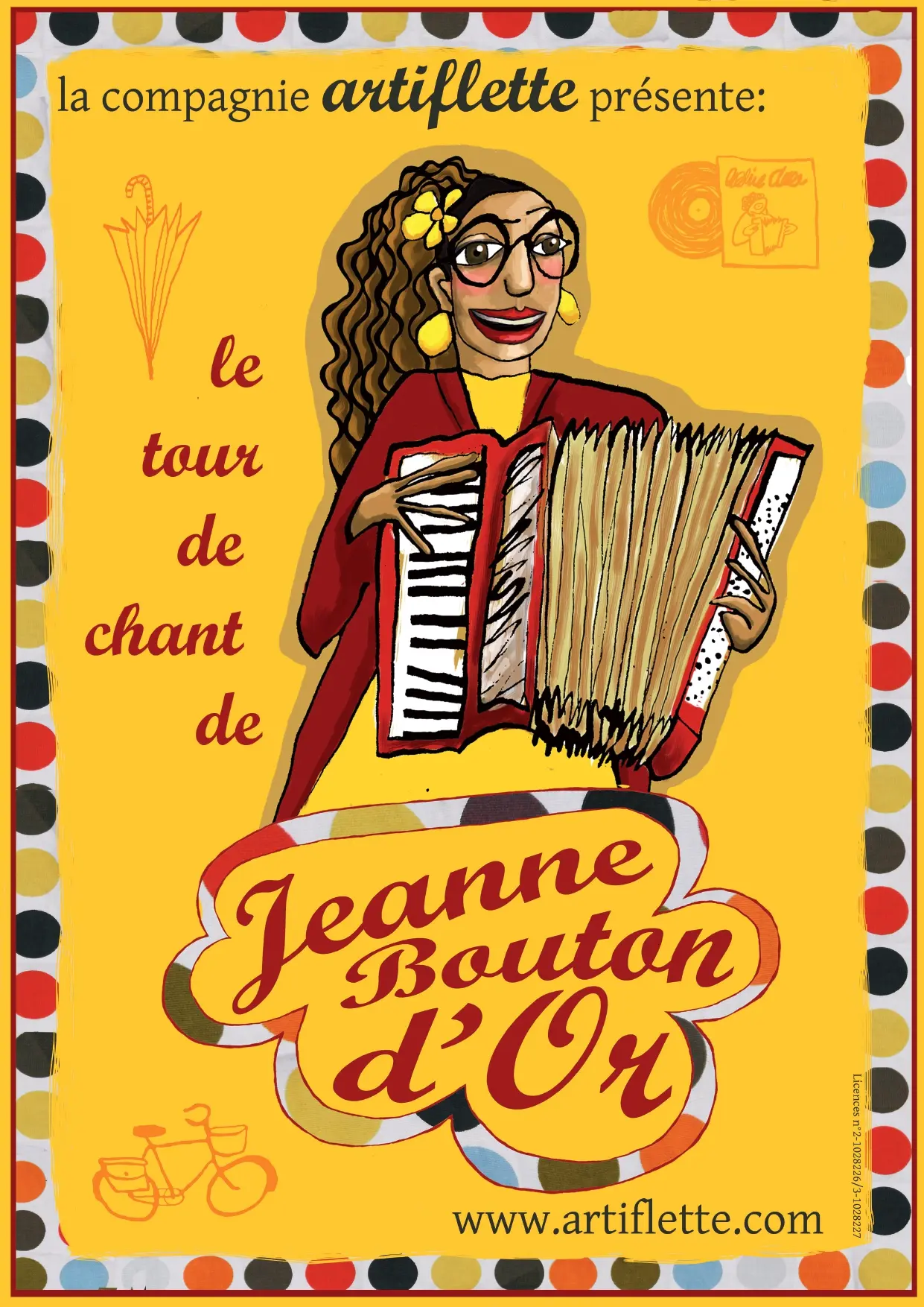 Affiche Jeanne Bouton d'Or