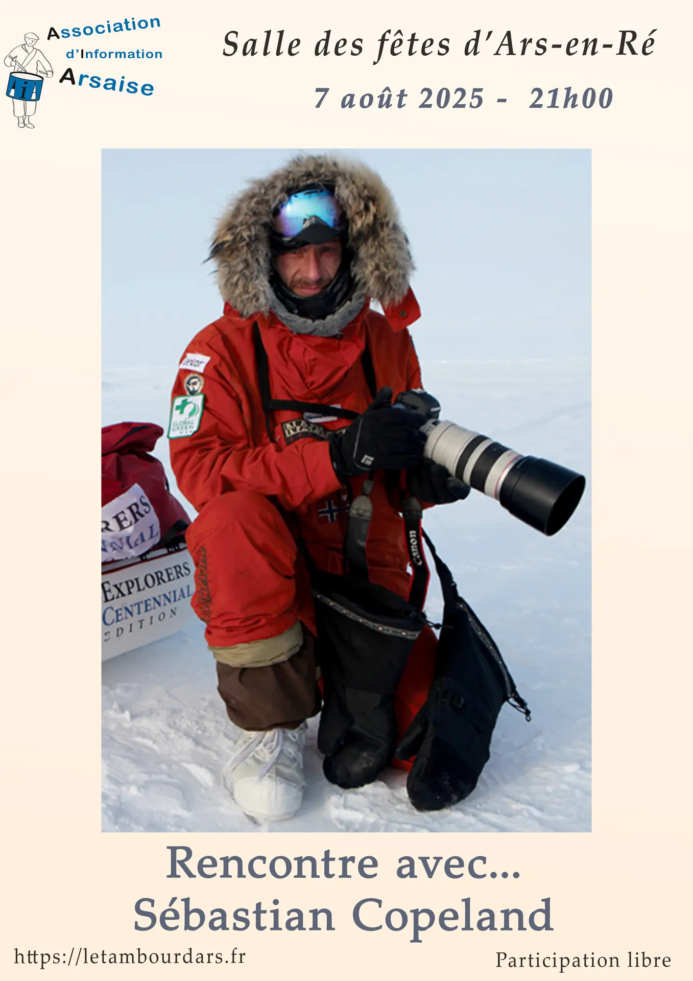 Rencontre avec... Sebastian Copeland_Ars-en-Ré