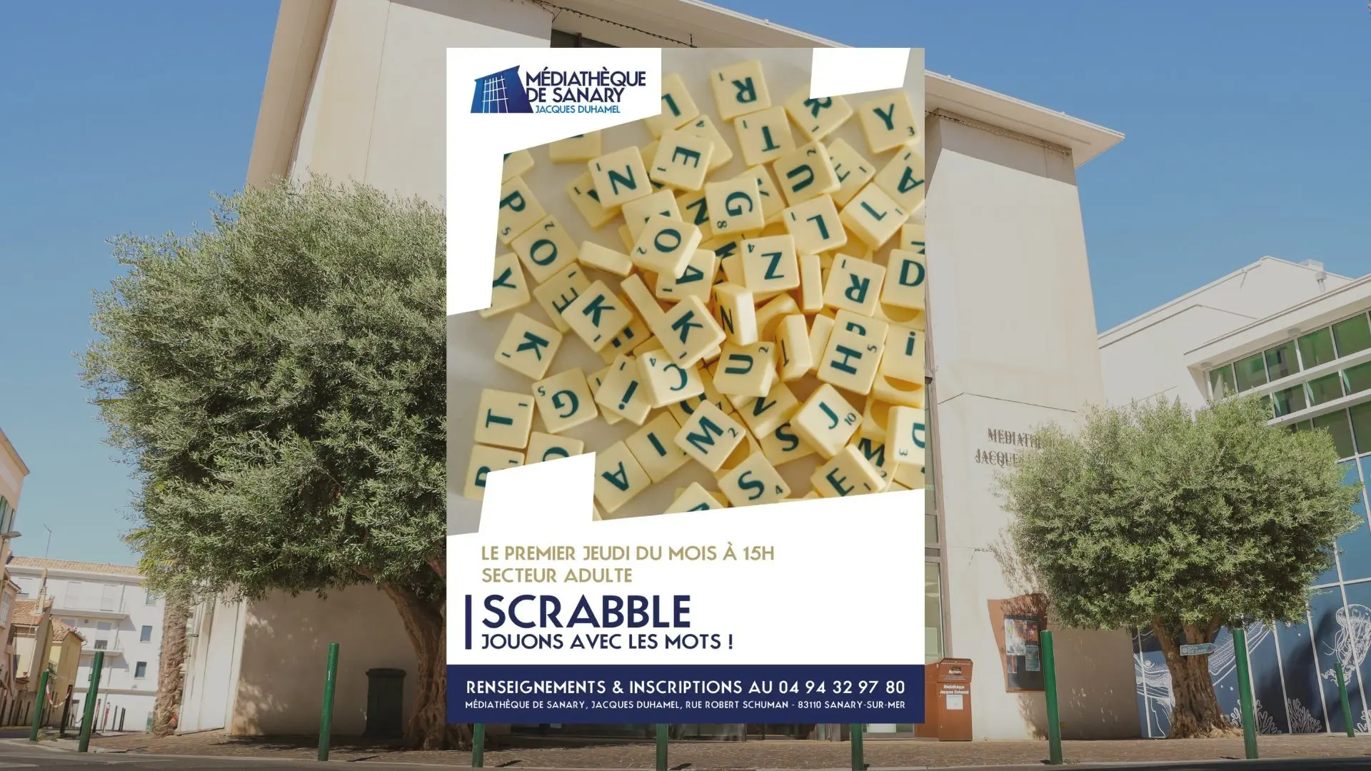 Scrabble : Jouons avec les mots !_Sanary-sur-Mer