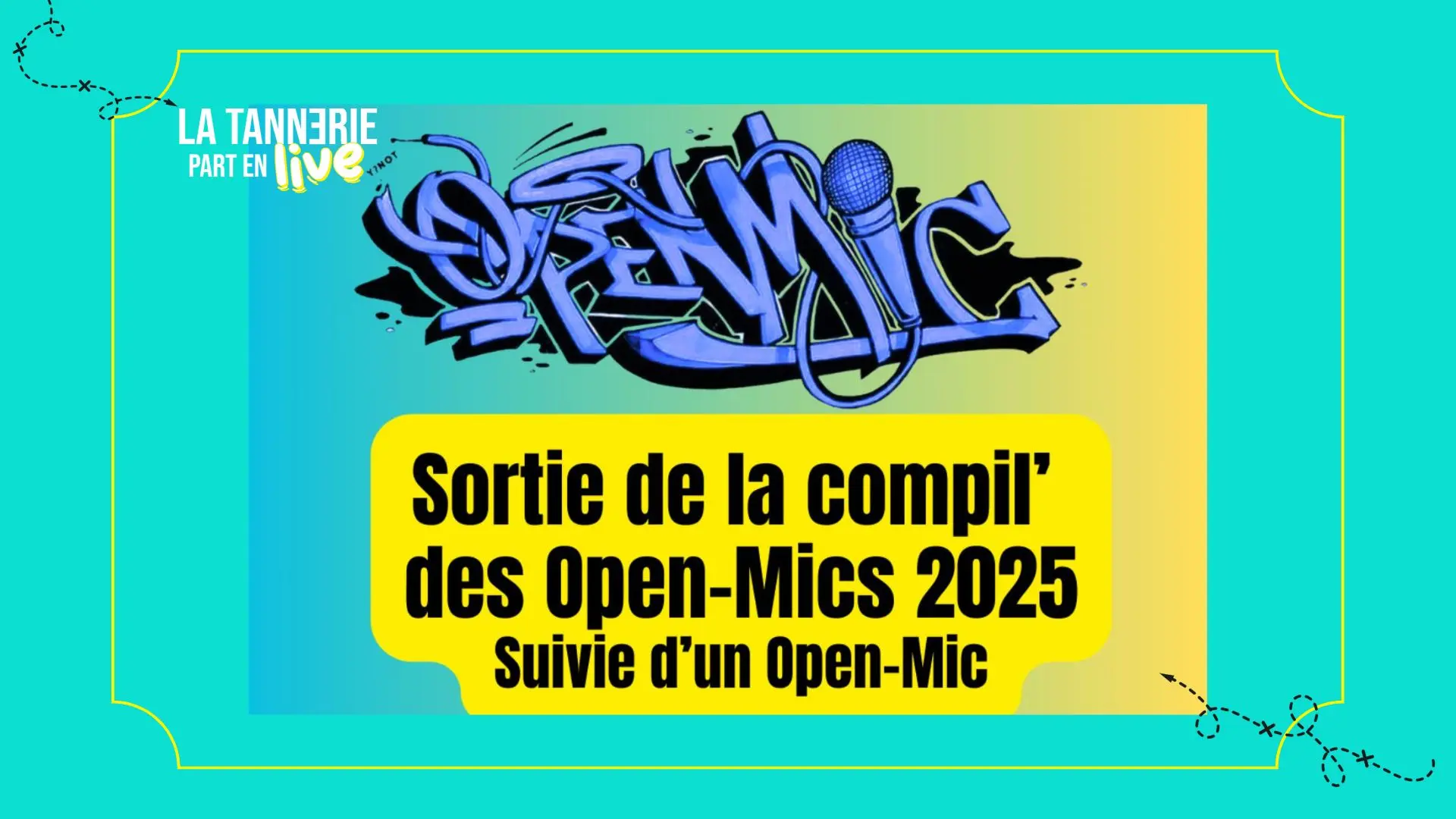 Sortie compil #3 + Open mic