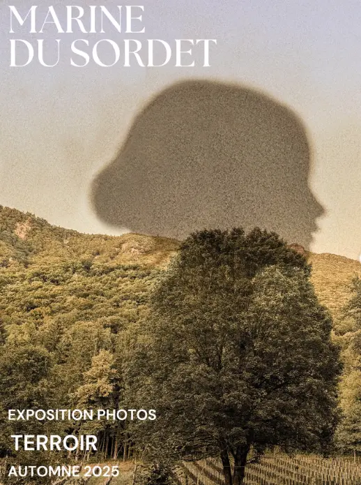 Vernissage de l'exposition photos TERROIR de Marine du Sordet, aux vignes de Vascoz_Doussard