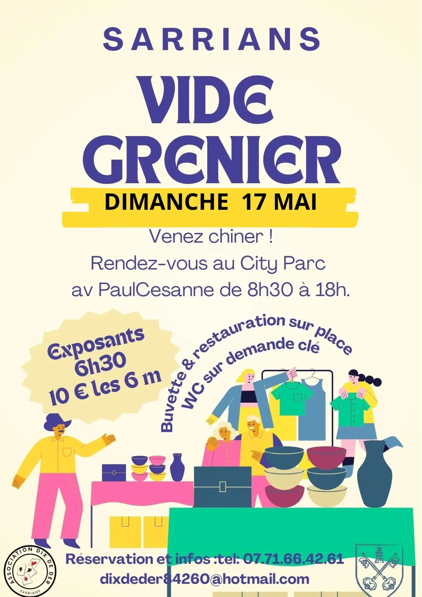 Vide grenier Dix de Der_Sarrians