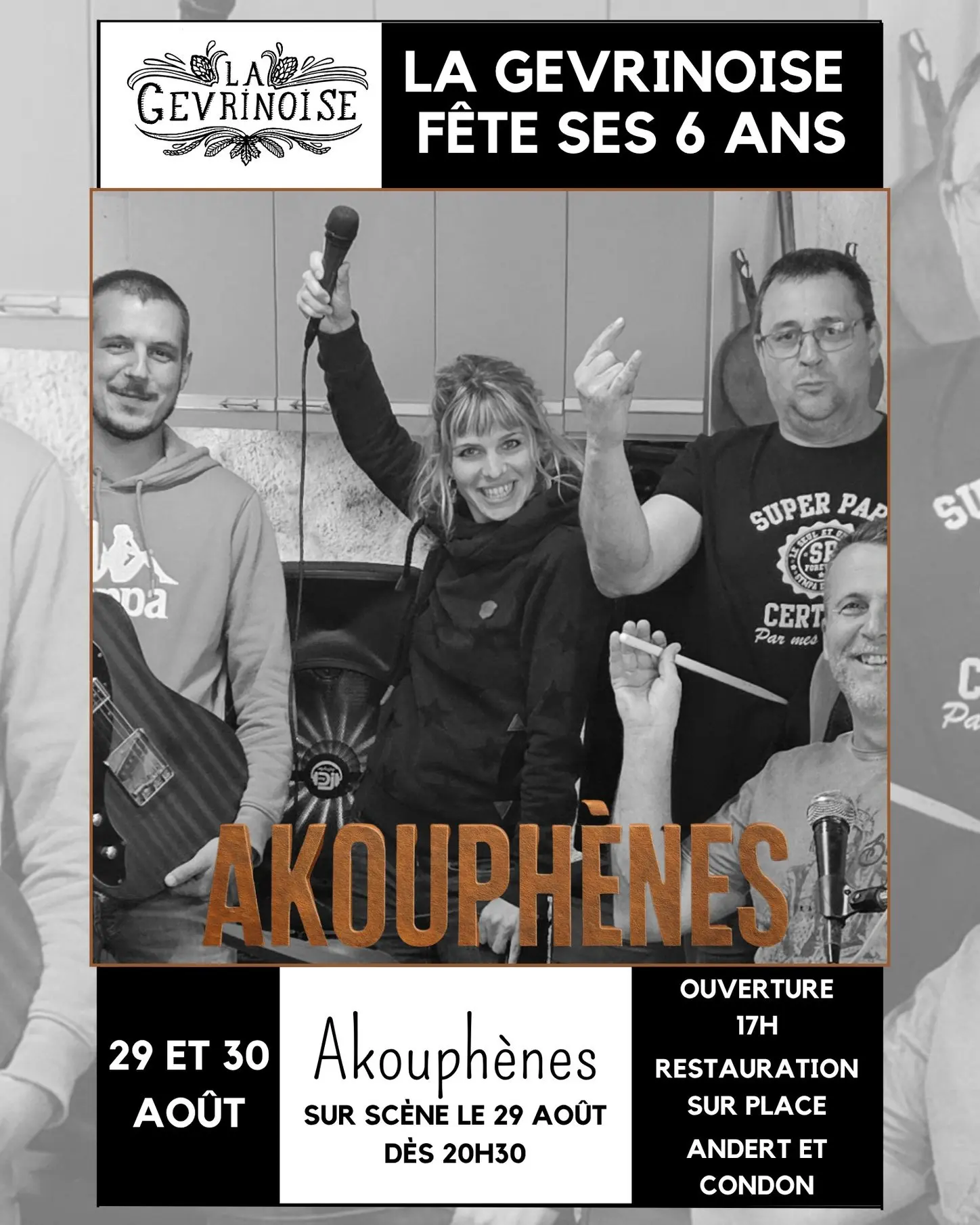 La Gevrinoise fête ses 6 ans !_Andert-et-Condon