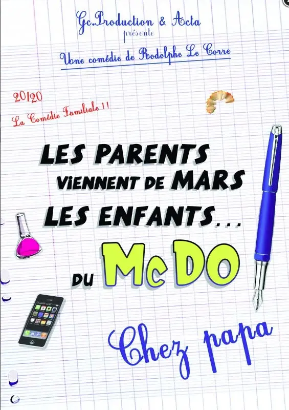 Les parents viennent de Mars et les enfants du McDo