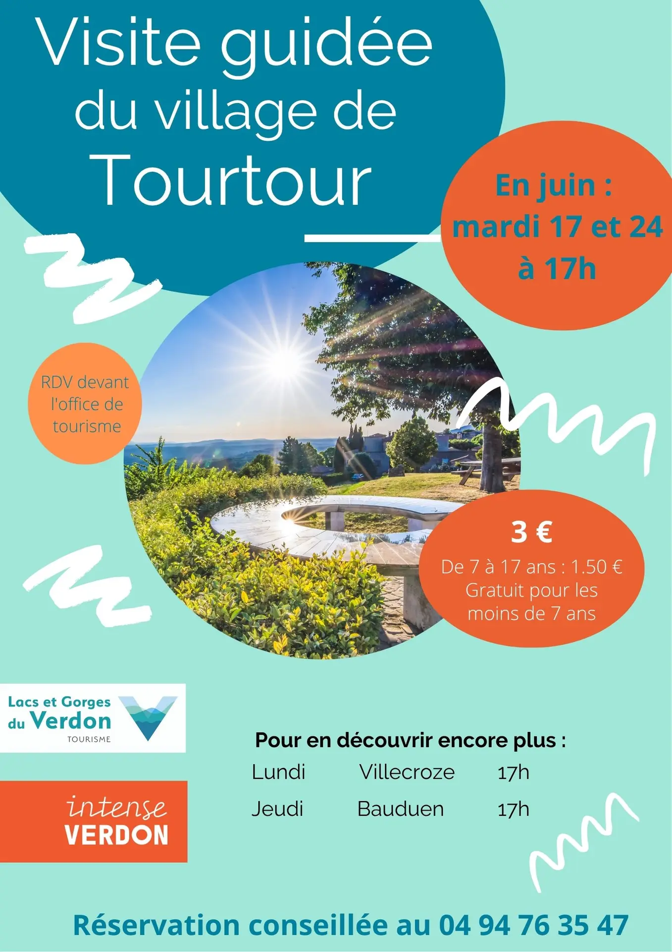 Visite guidée du village de Tourtour
