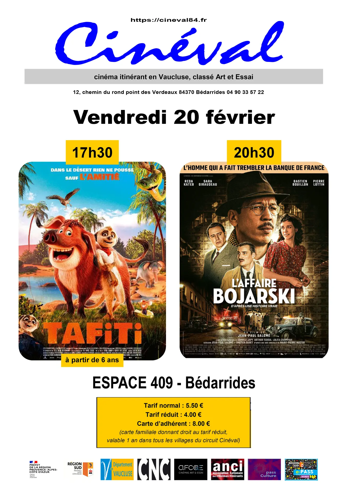 Cinéma enfant - Tafiti_Bédarrides