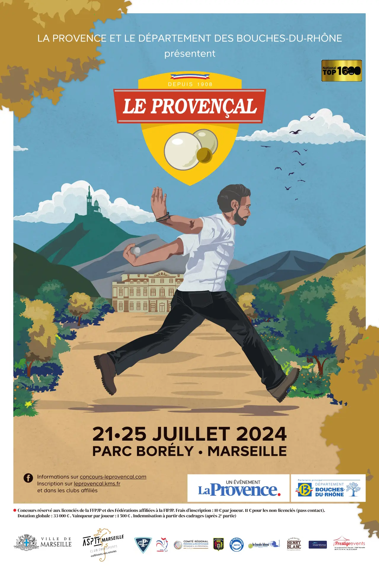 Concours le Provençal à Pétanque