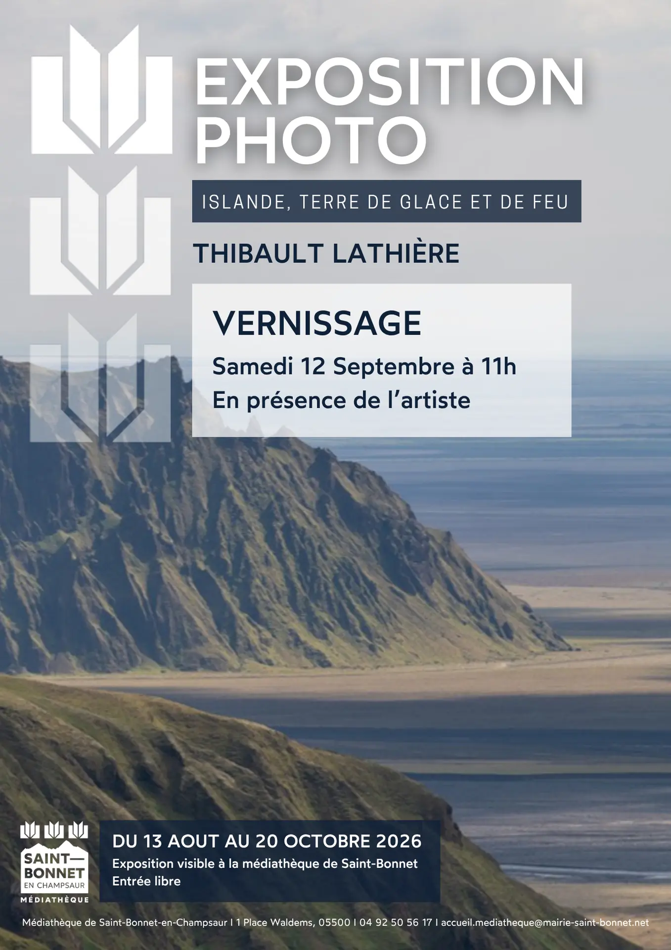Exposition - Islande, Terre de glace et de feu