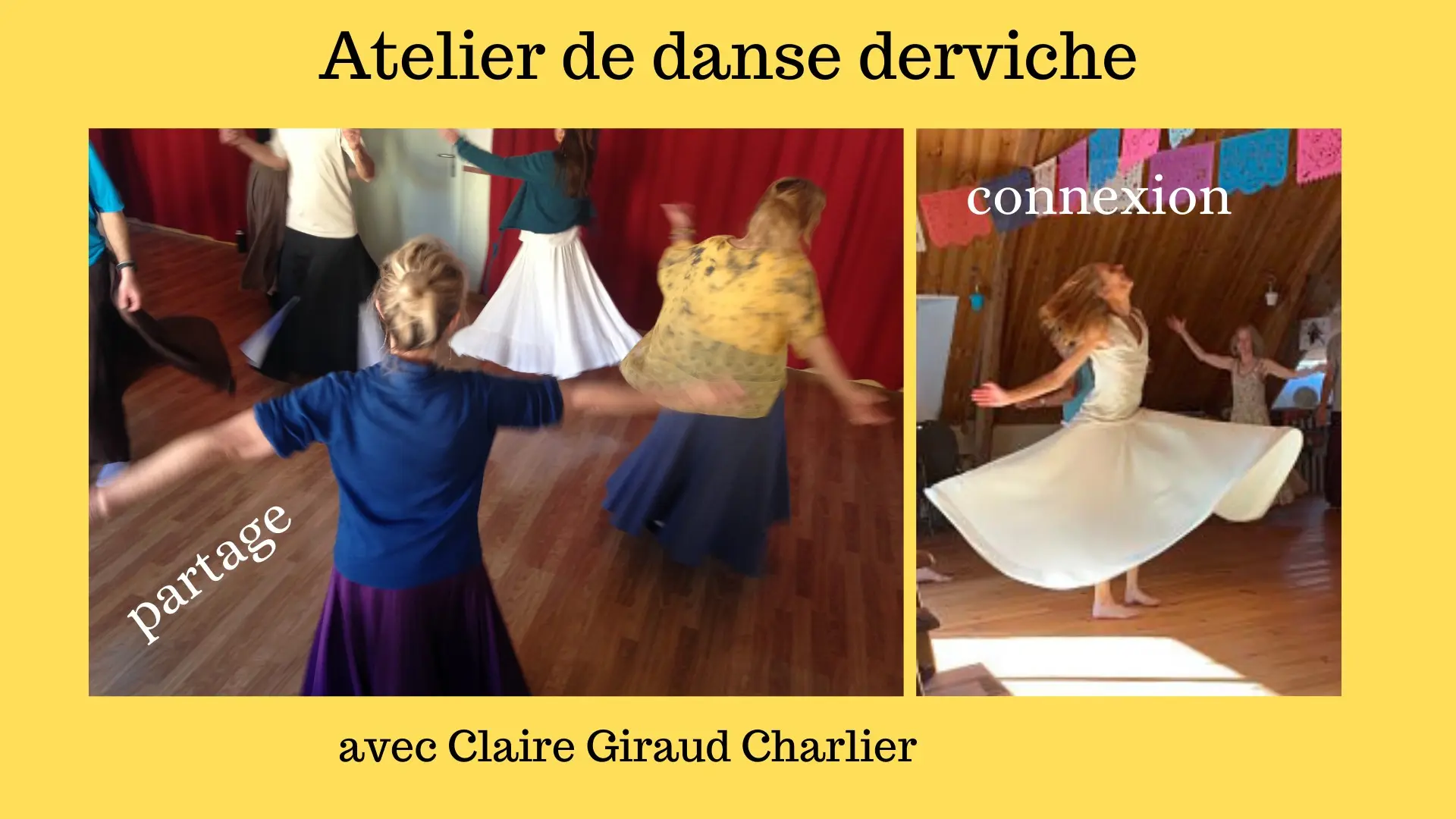 Atelier de danse tournante