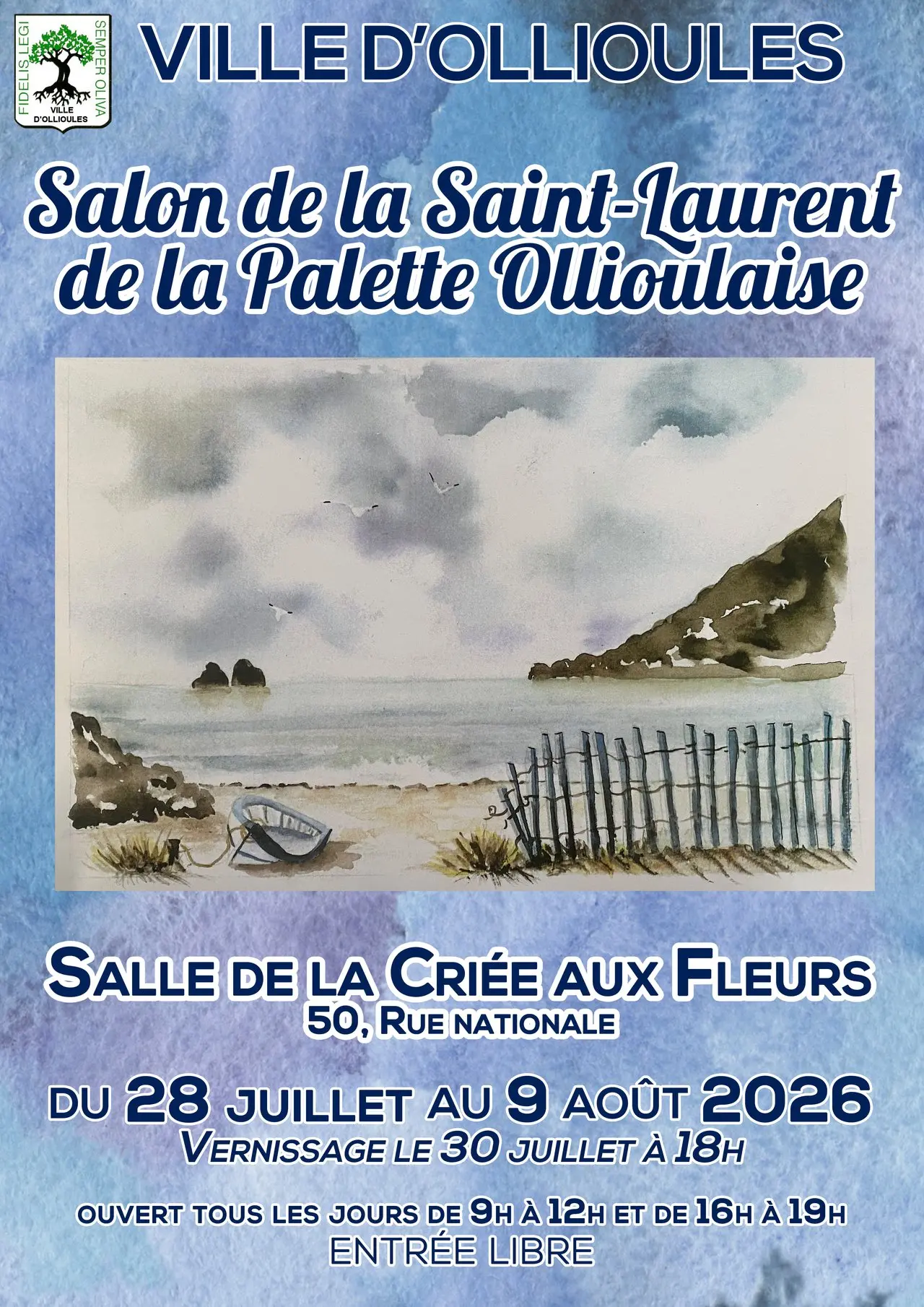 Salon de la Saint-Laurent de la Palette Ollioulaise_Ollioules