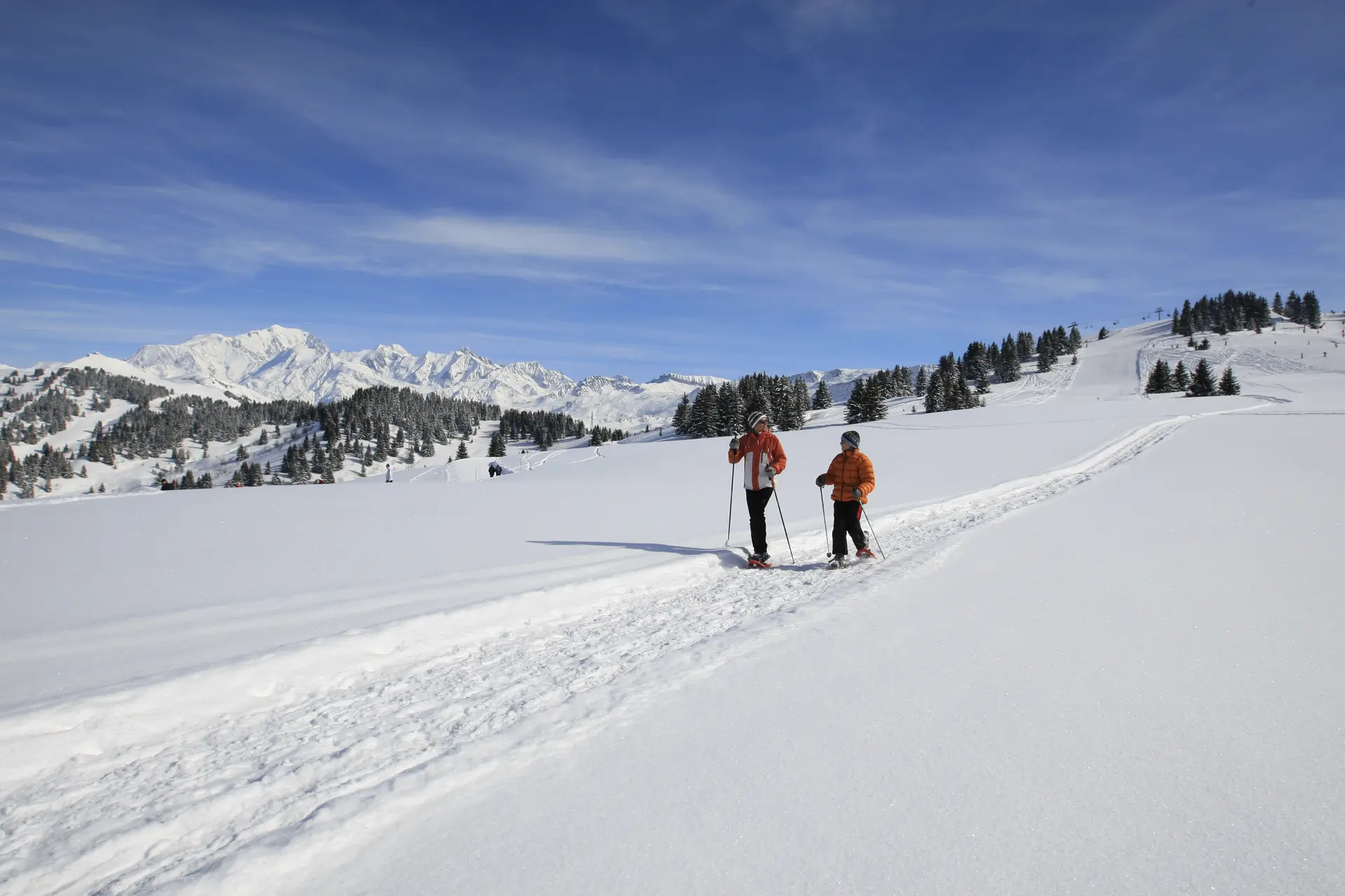 Sentier piétons et raquettes du Mont-Clocher