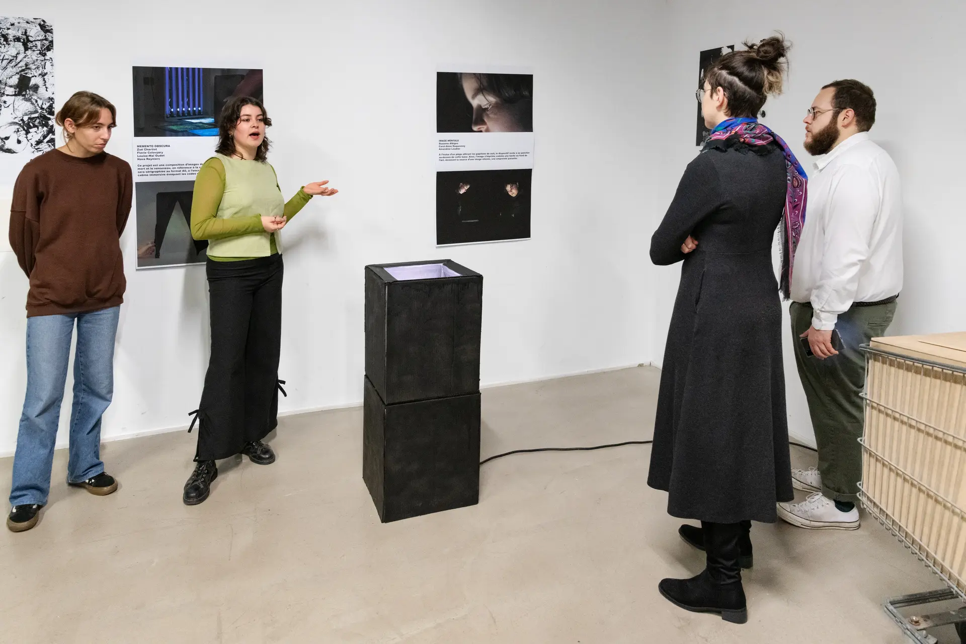 Le droit de rêver - Etudiants au travail, Workshop OBJET PHOTOGRAPHIQUE de l'ESADSE, 2024