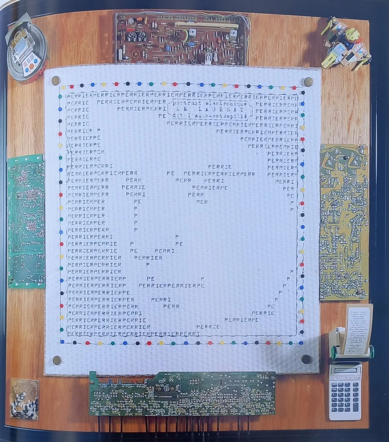 Autoportrait électronique 1980