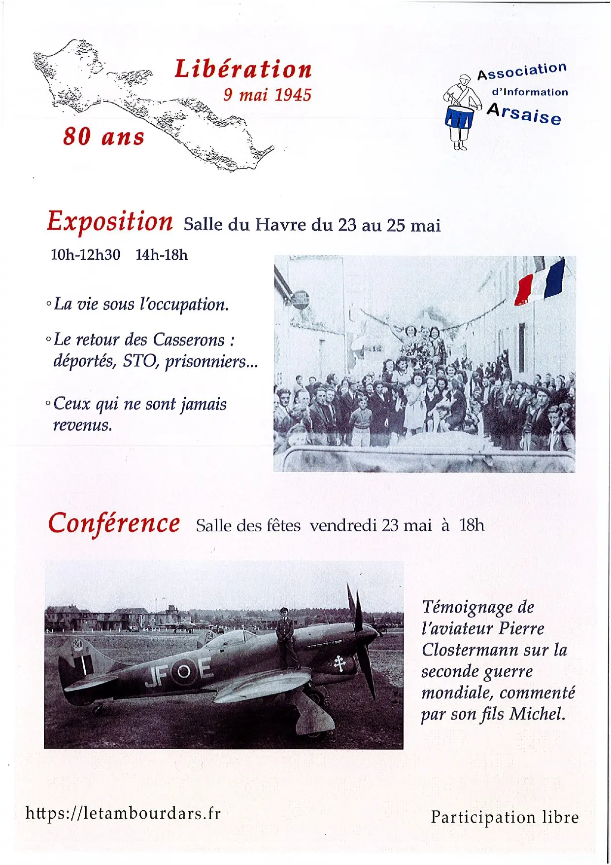 « 80 ans de la Libération » par l'AIA