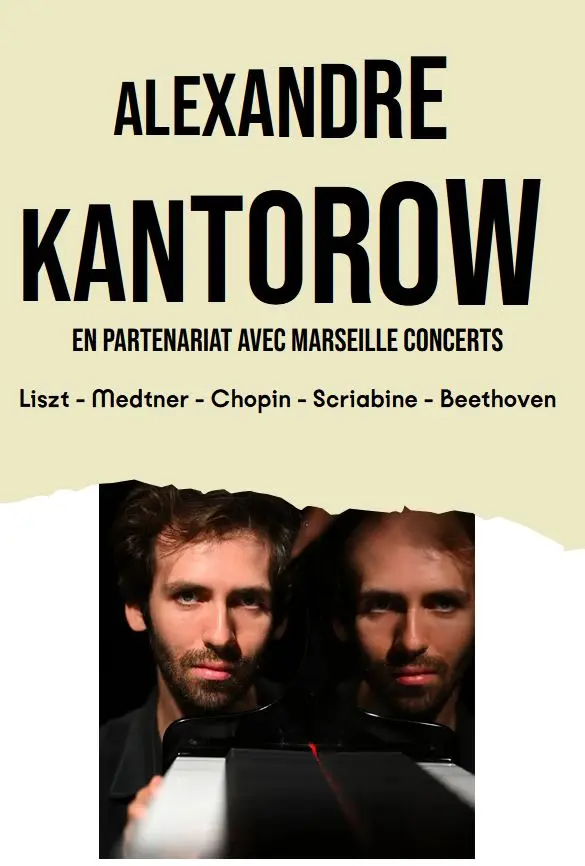 Récital d'Alexandre Kantorow au théâtre de la Criée