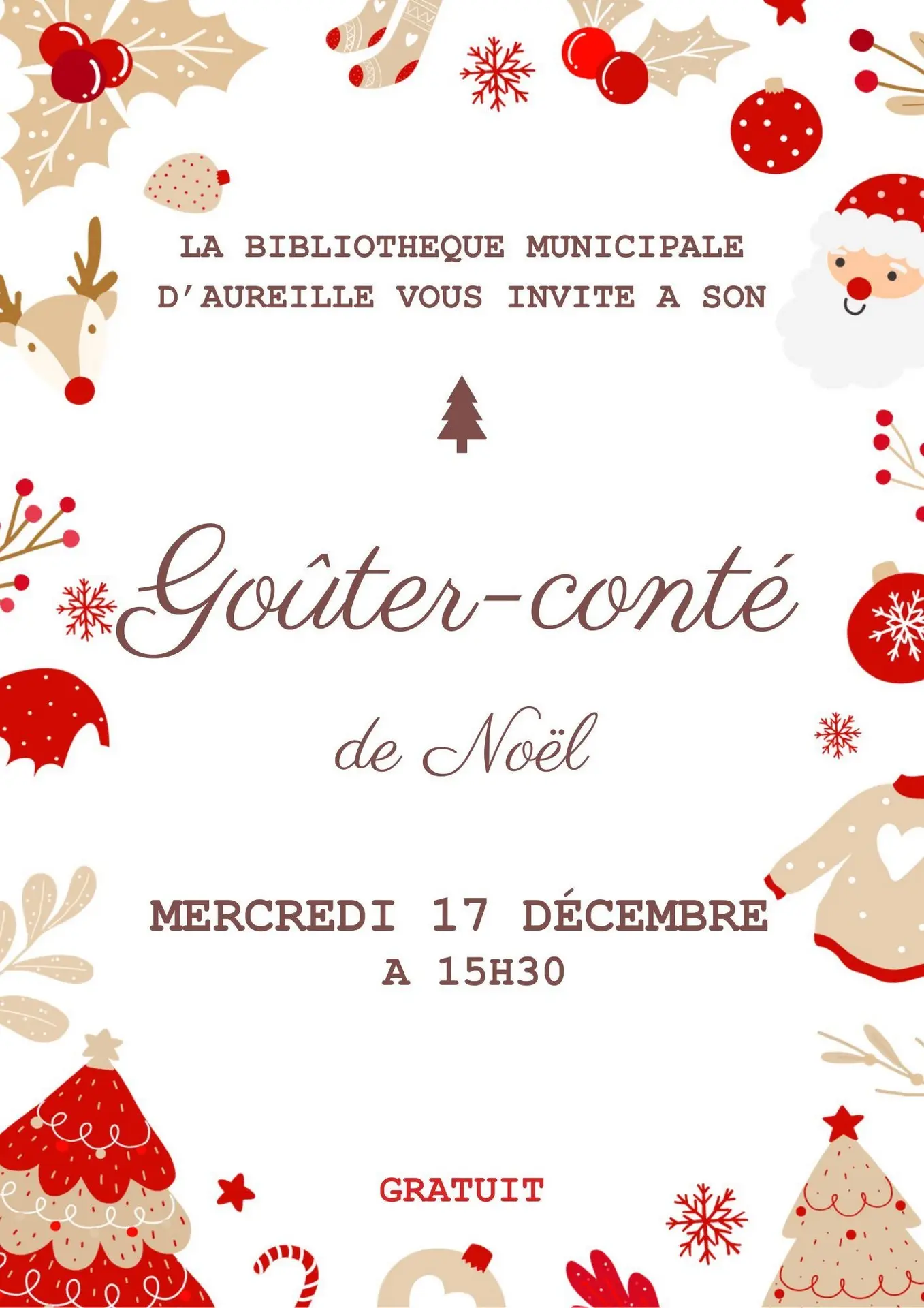 Goûter & conte à la bibliothèque d'Aureille_Aureille_17.12.25