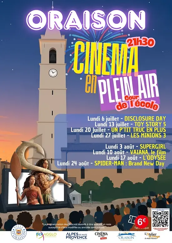 Cinéma en plein air_Oraison