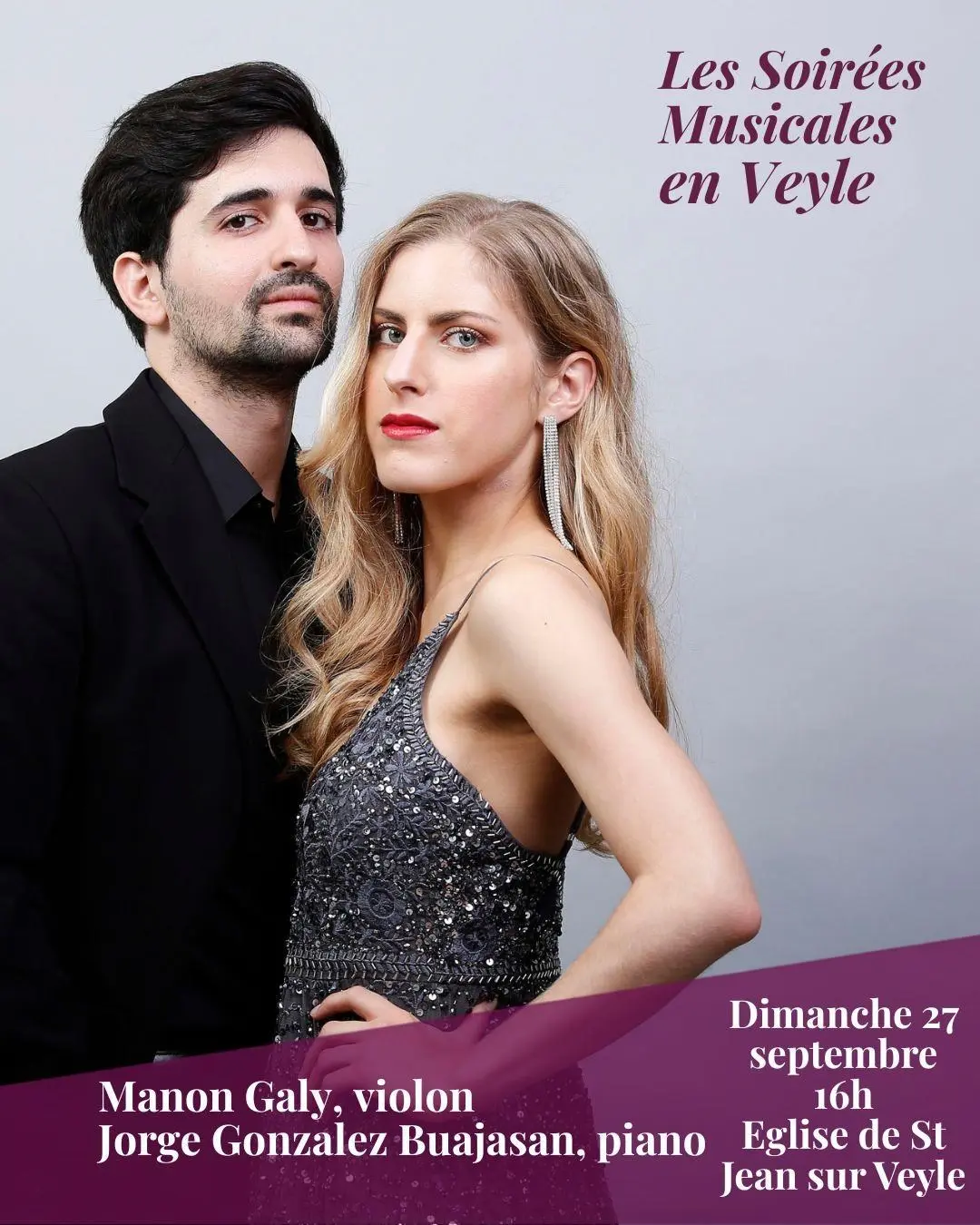 Affiche du concert