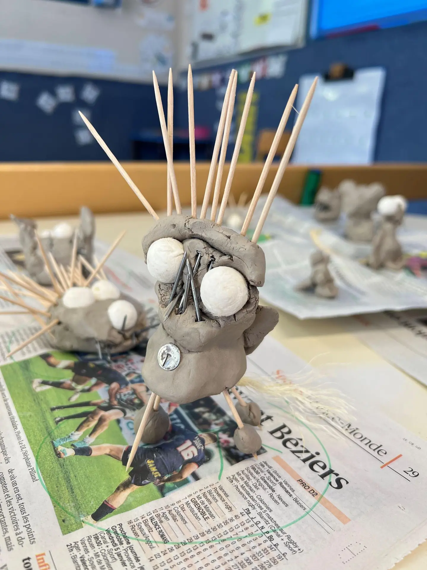 Fontaine pétrifiante explorateurs