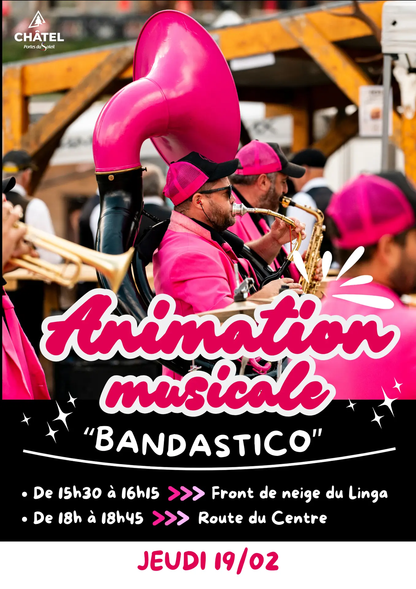 Animation musicale Bandastico_Châtel