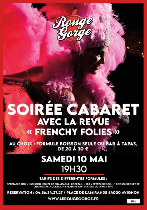 Frenchy Folies fait son cabaret au Rouge Gorge