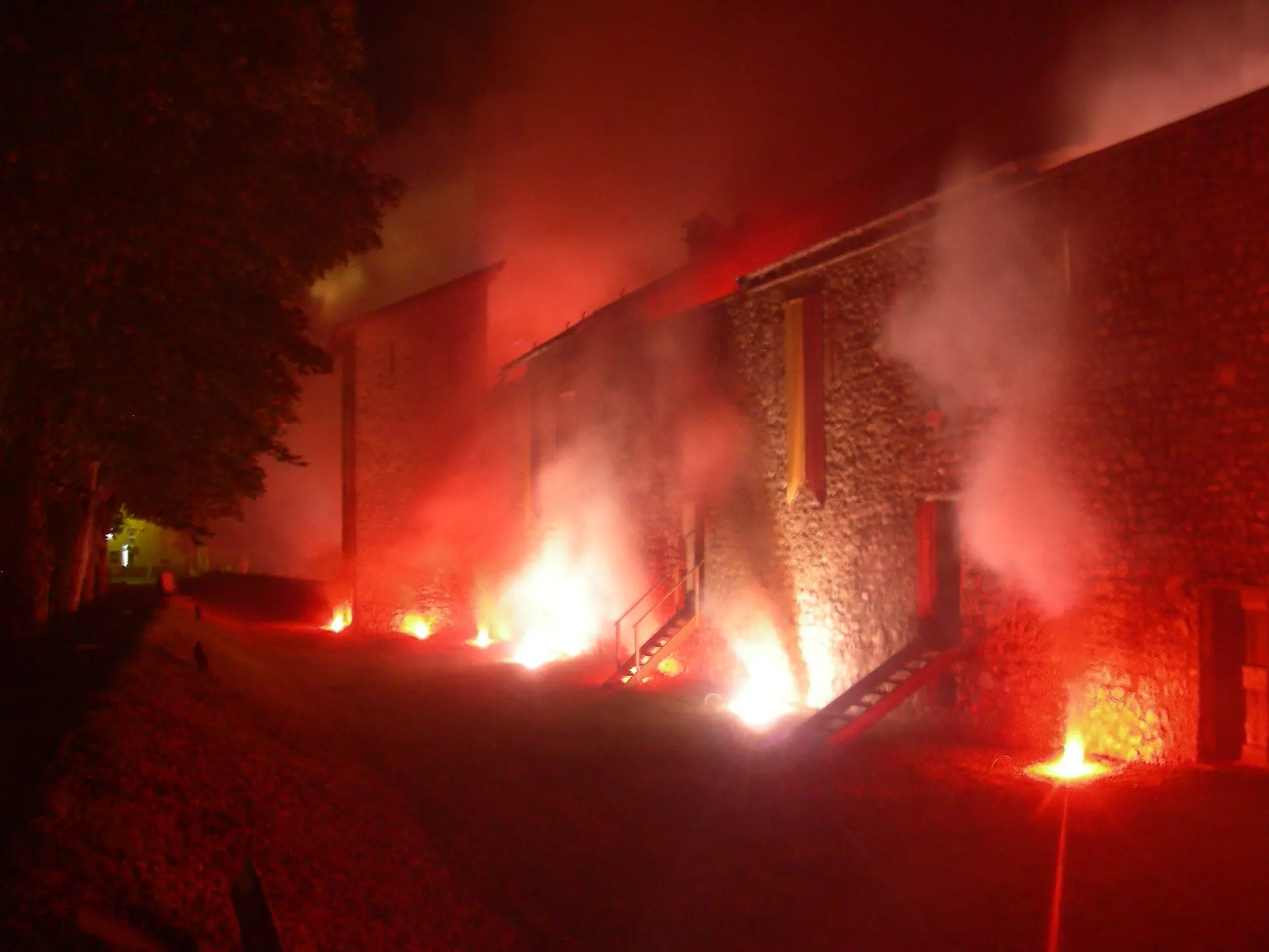Commémoration de l'incendie de Colmars