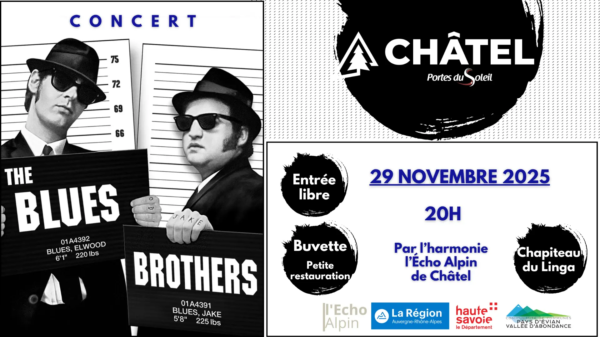 Concert par l'Echo Alpin de Châtel_Châtel