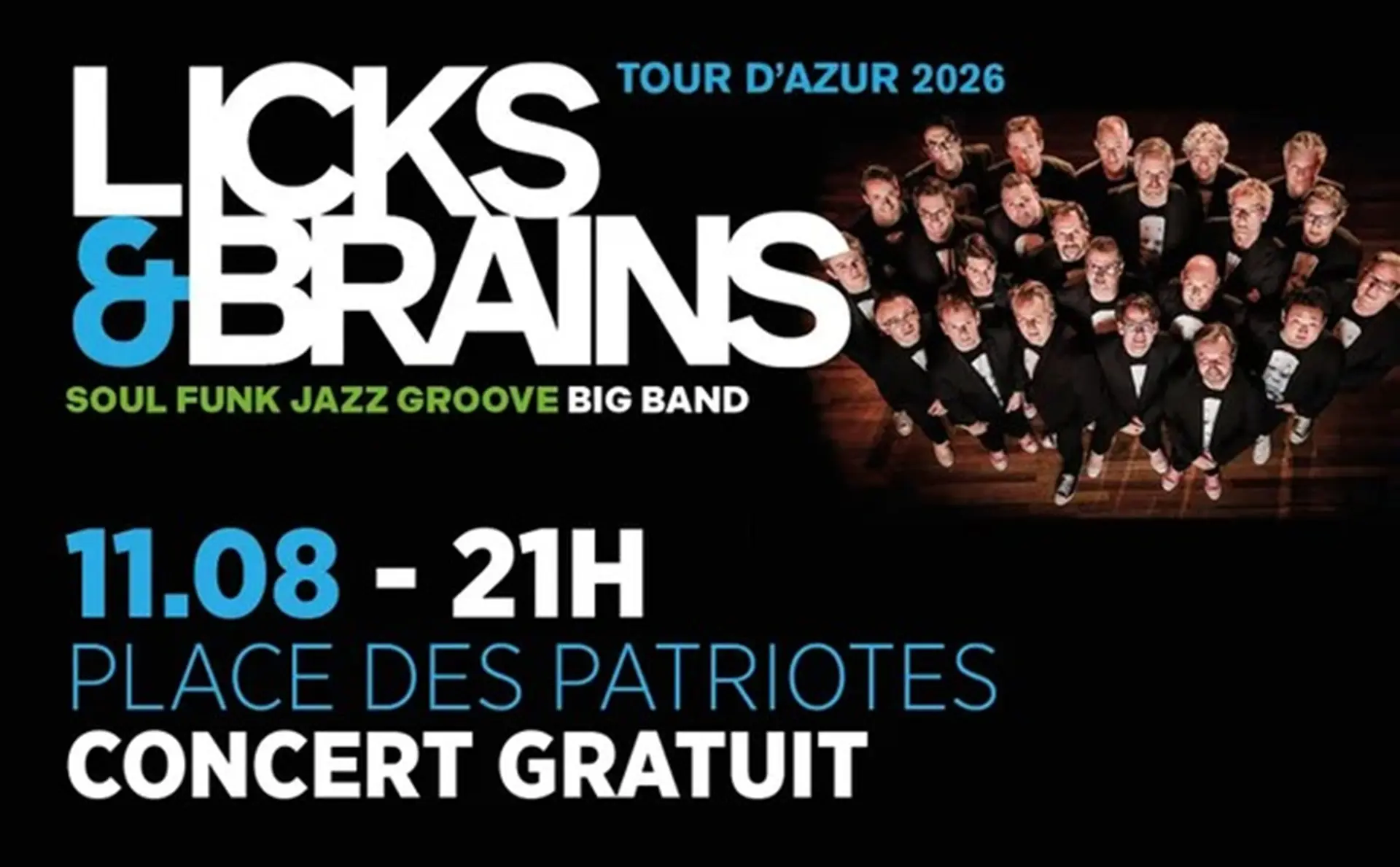 Concert gratuit - LICKS & BRAINS