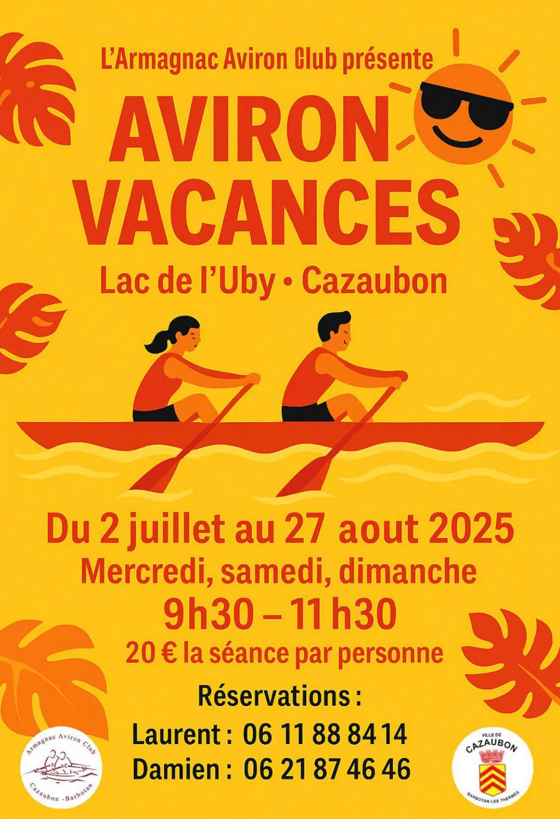 Aviron vacances