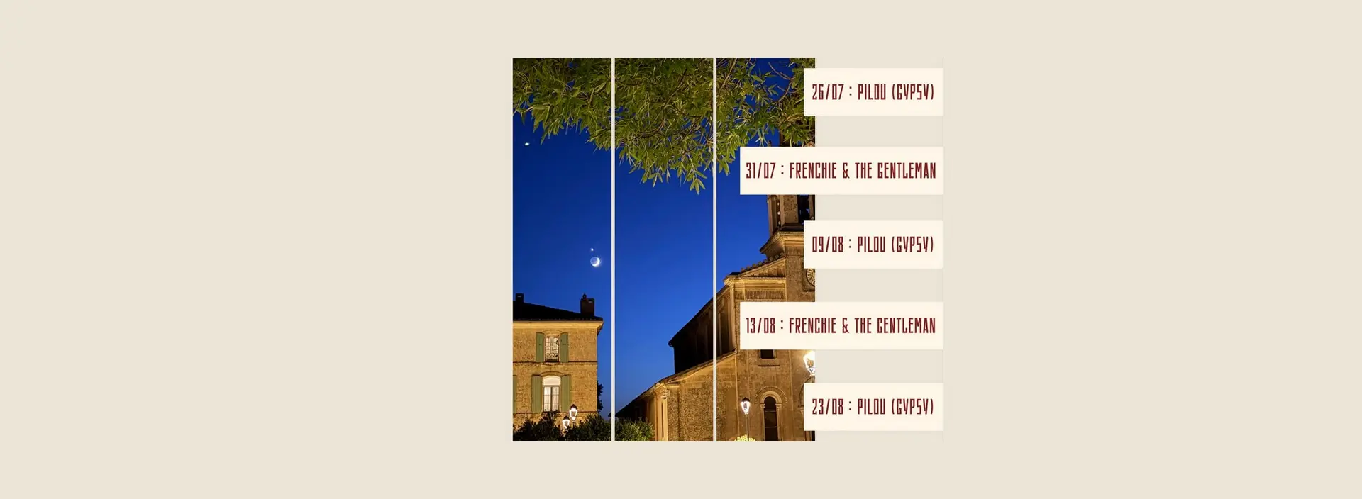 Vignette Concerts de l'été à Aureille 26.07 au 23.08.26