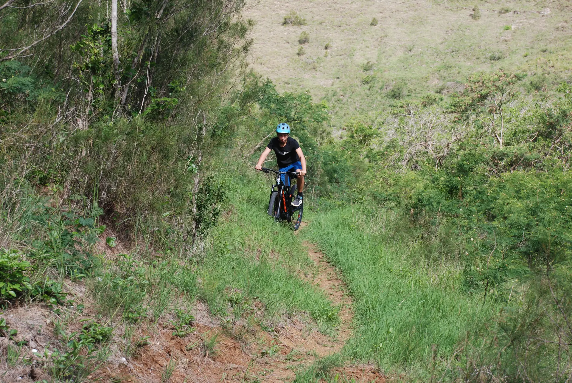 VTT sur la piste