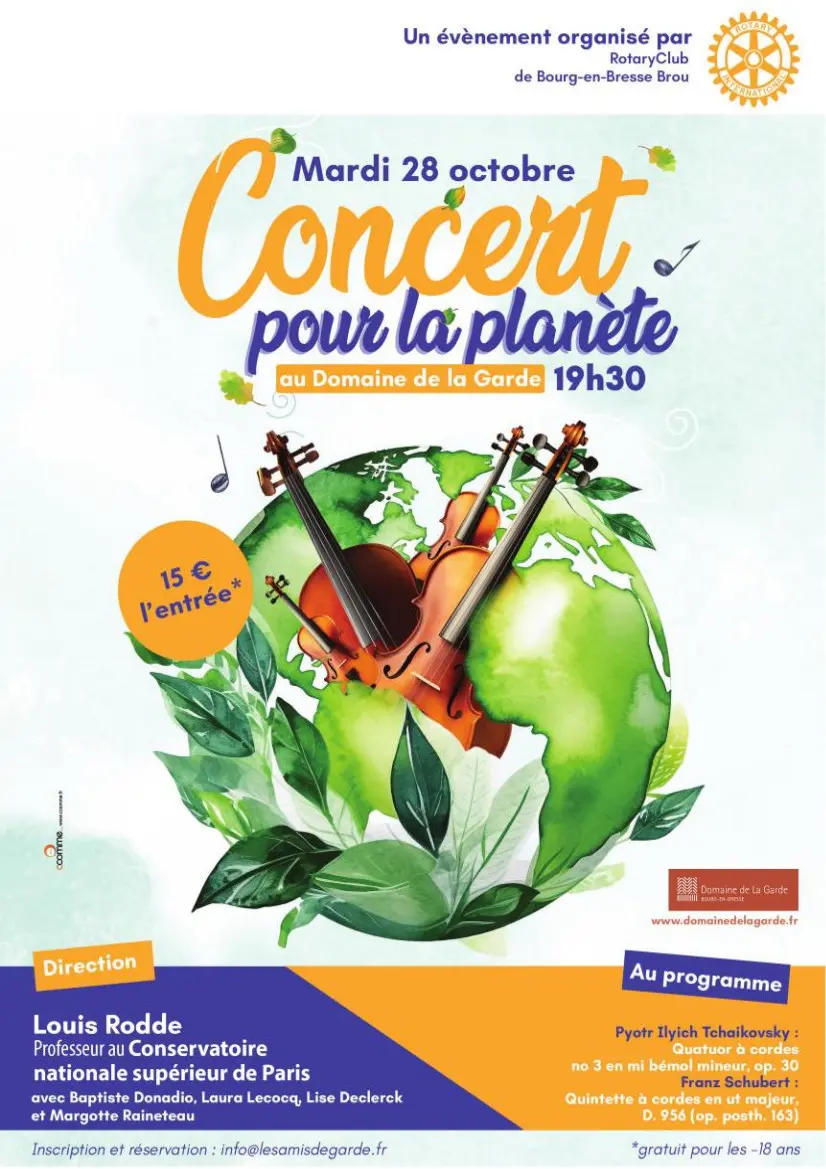 Affiche concert 28 octobre 2025