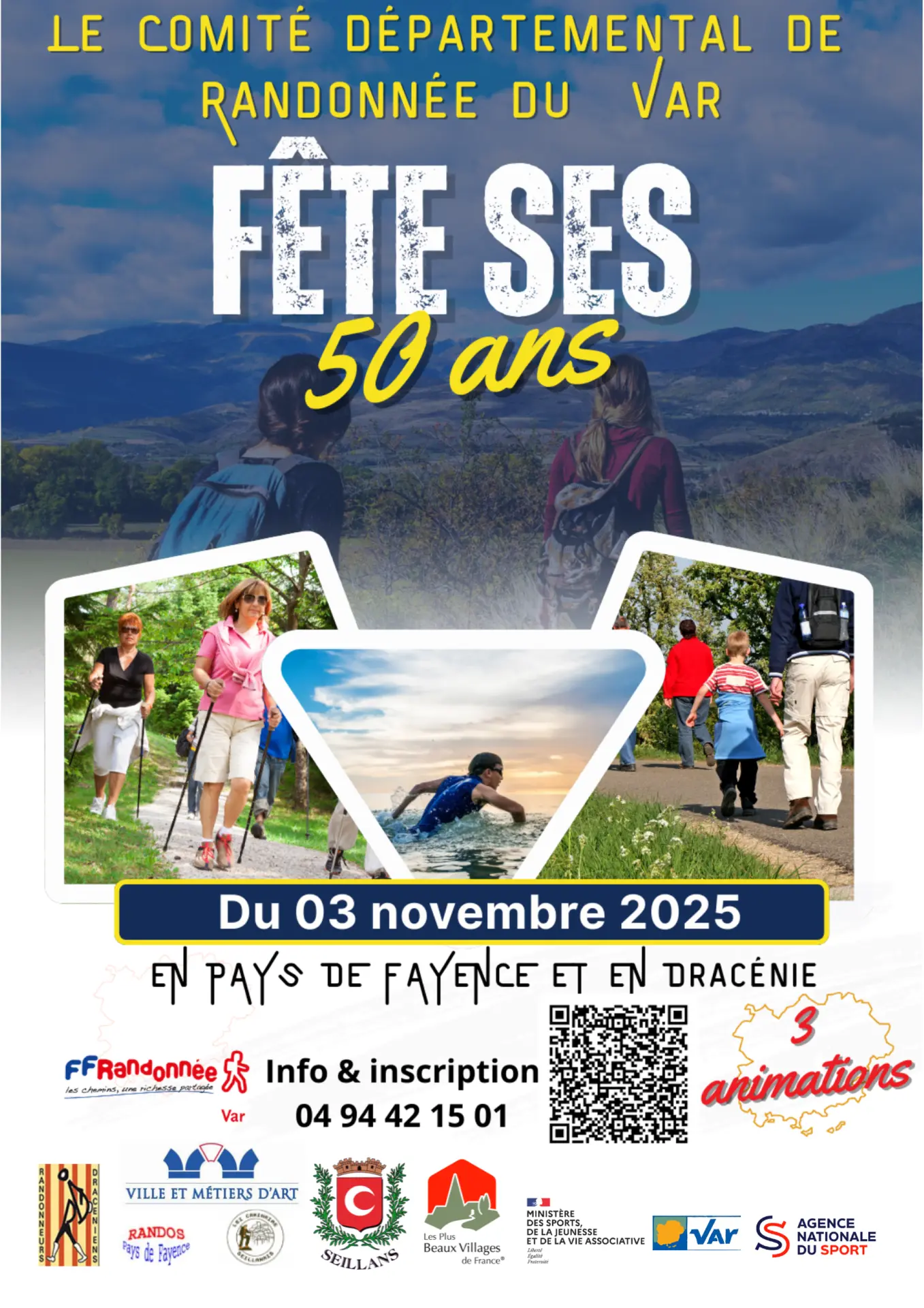 2 randos avec visite du village et pique-nique