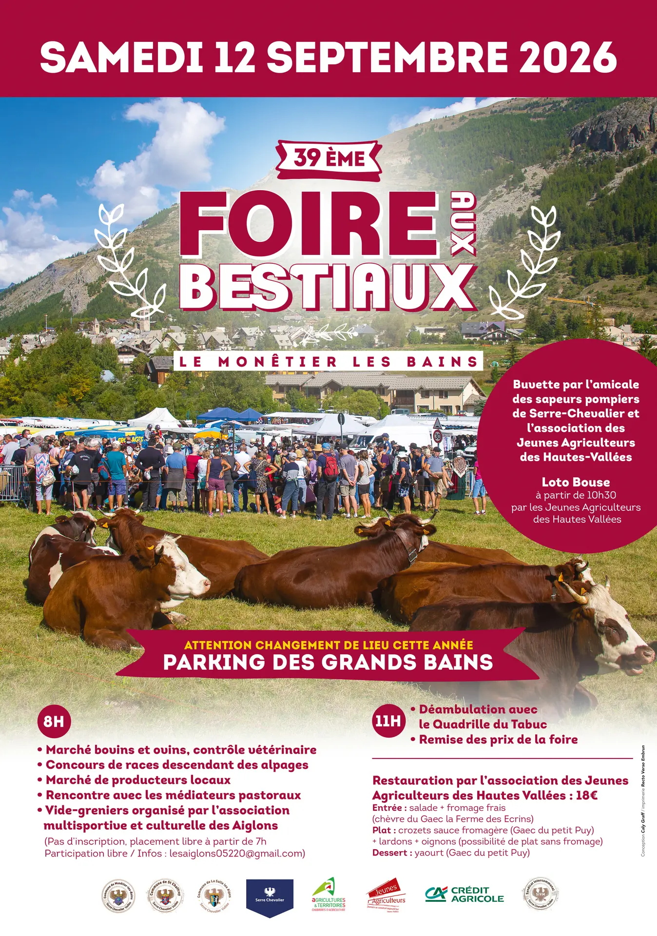 Foire aux bestiaux_Le Monêtier-les-Bains