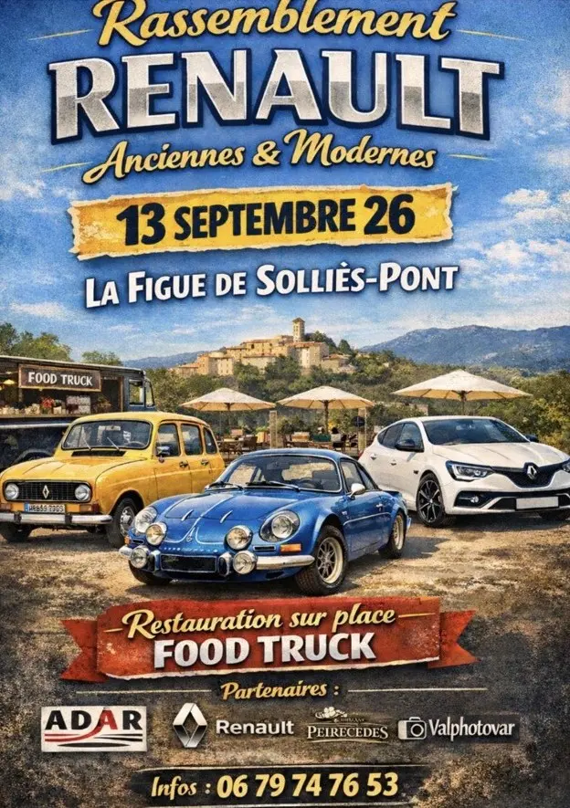 Rassemblement RENAULT_Solliès-Pont
