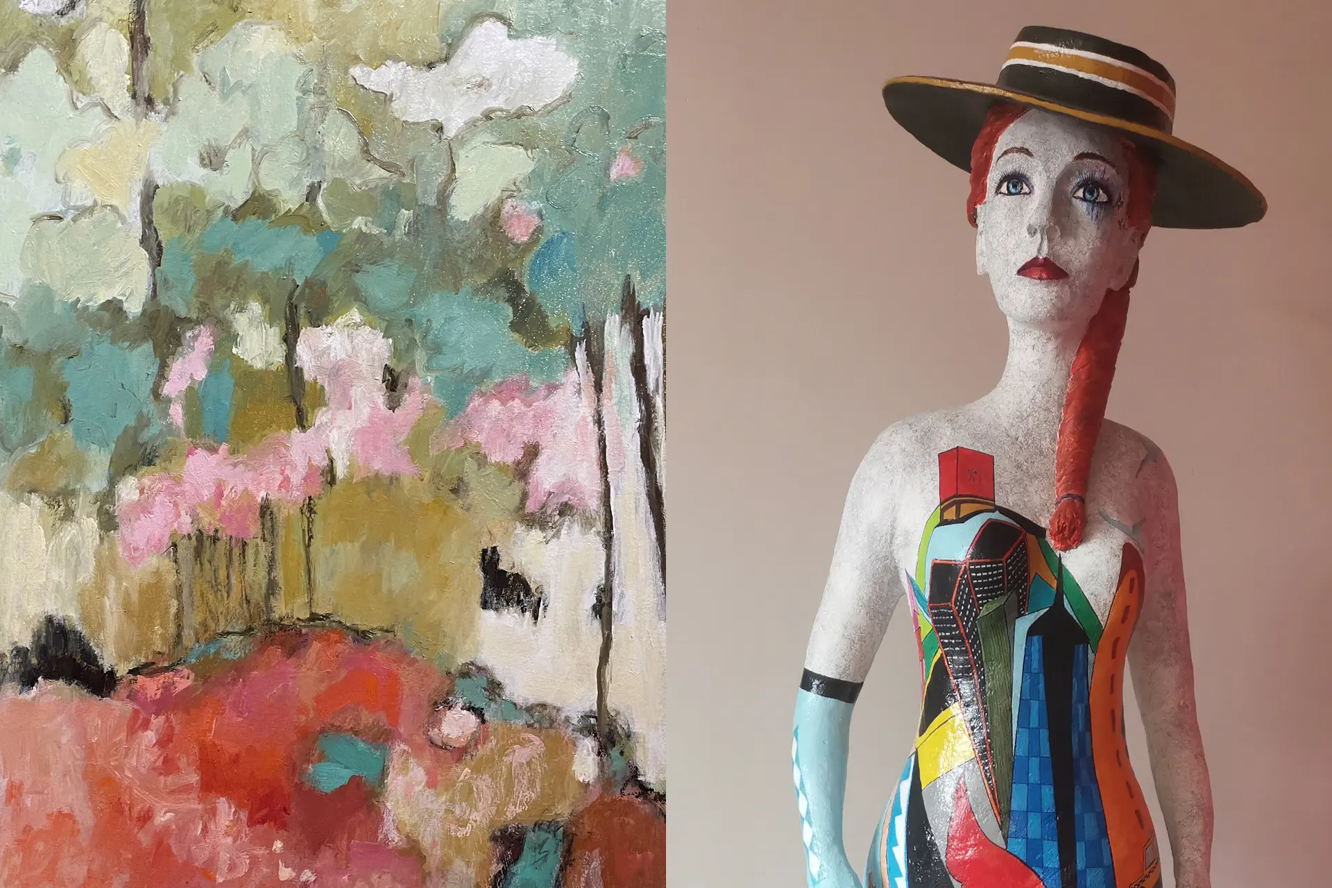 Exposition de peinture et sculpture en Méditerranée Porte des Maures