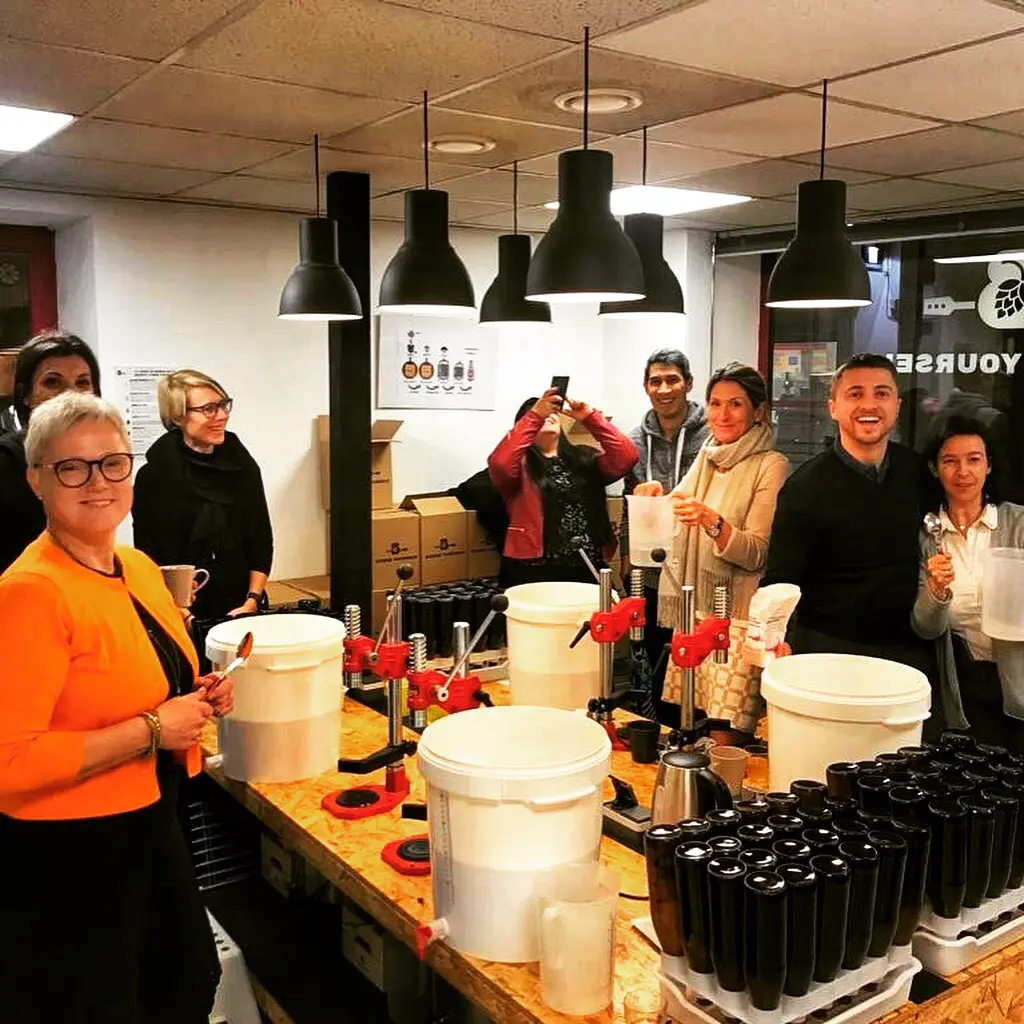 Photo d'un atelier d'entreprise