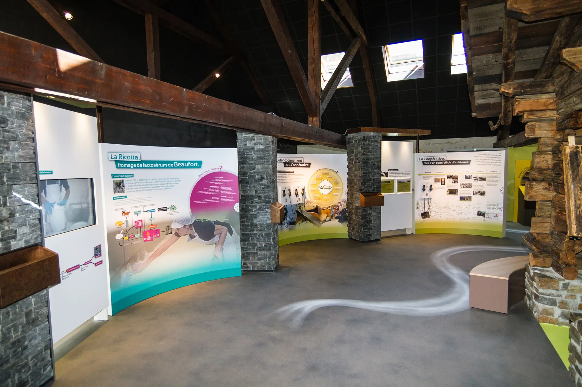Visite sensorielle Coopérative laitière du Beaufortain