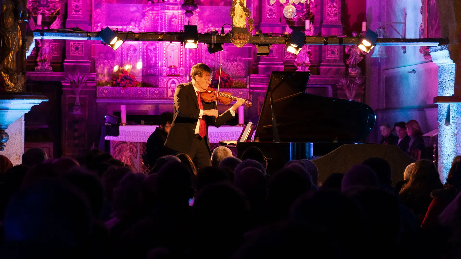Concert dans l'église pour le Festival Classicaval Opus 1