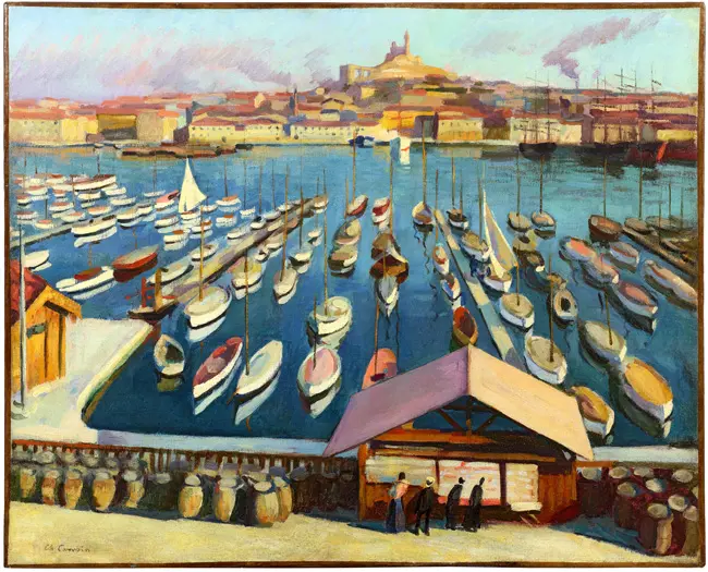 Camoin C. Vieux-Port vue de l'hôtel de ville