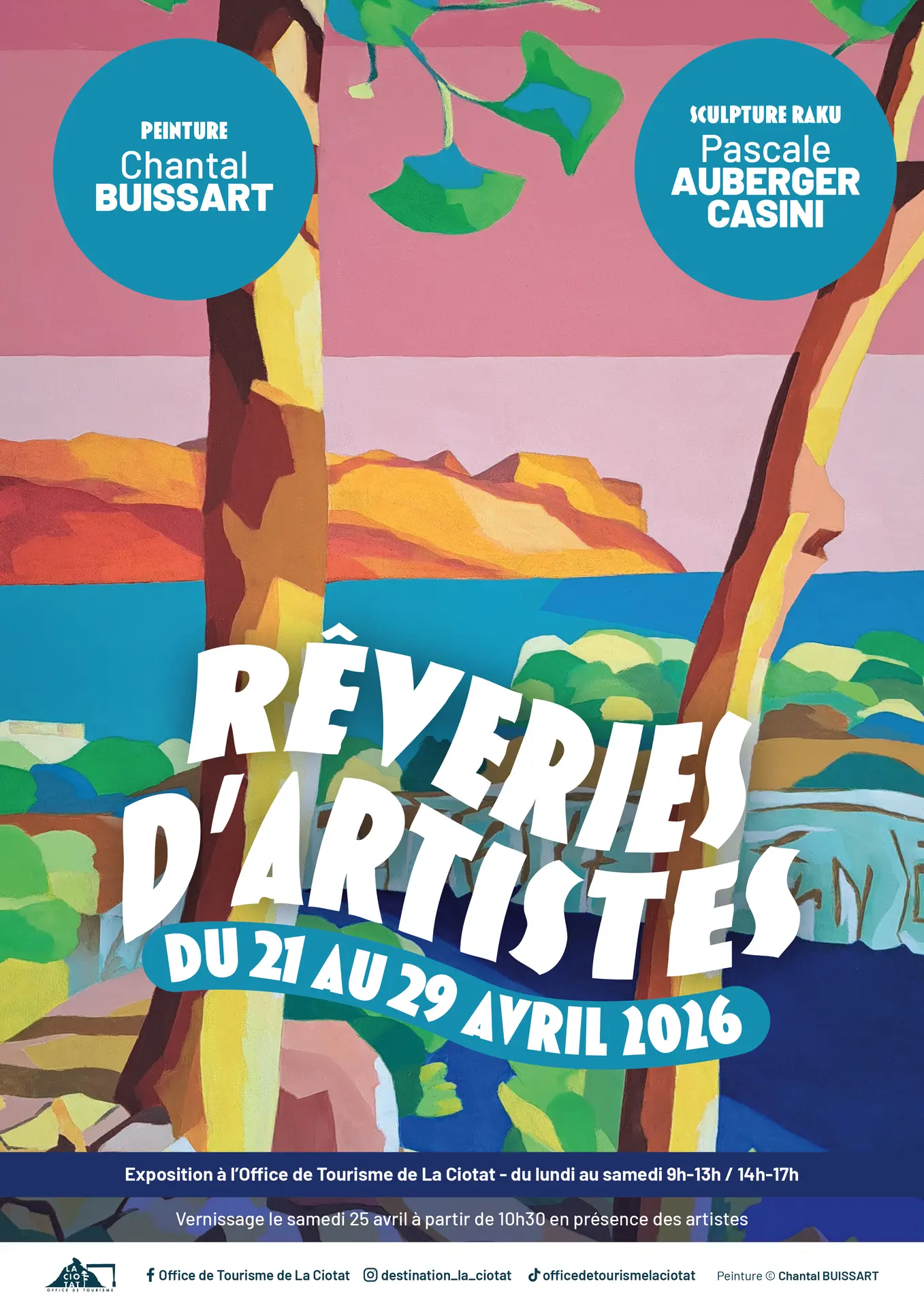 Exposition peintures et céramiques rêveries d'artistes_La Ciotat