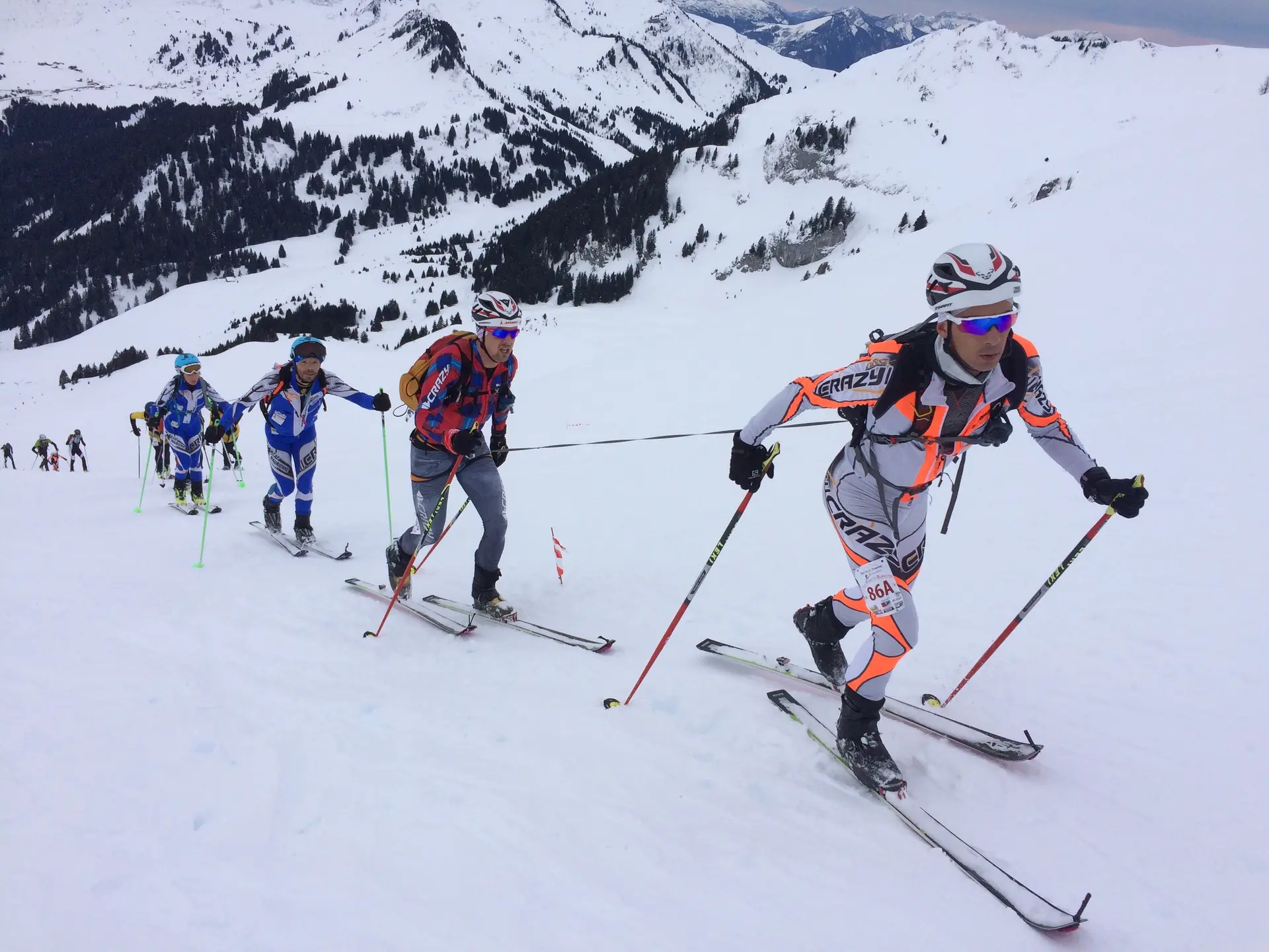 Course de ski-alpinisme Les Pointes Blanches