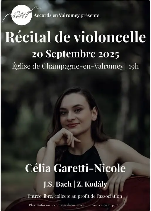 Récital de violoncelle_Champagne-en-Valromey