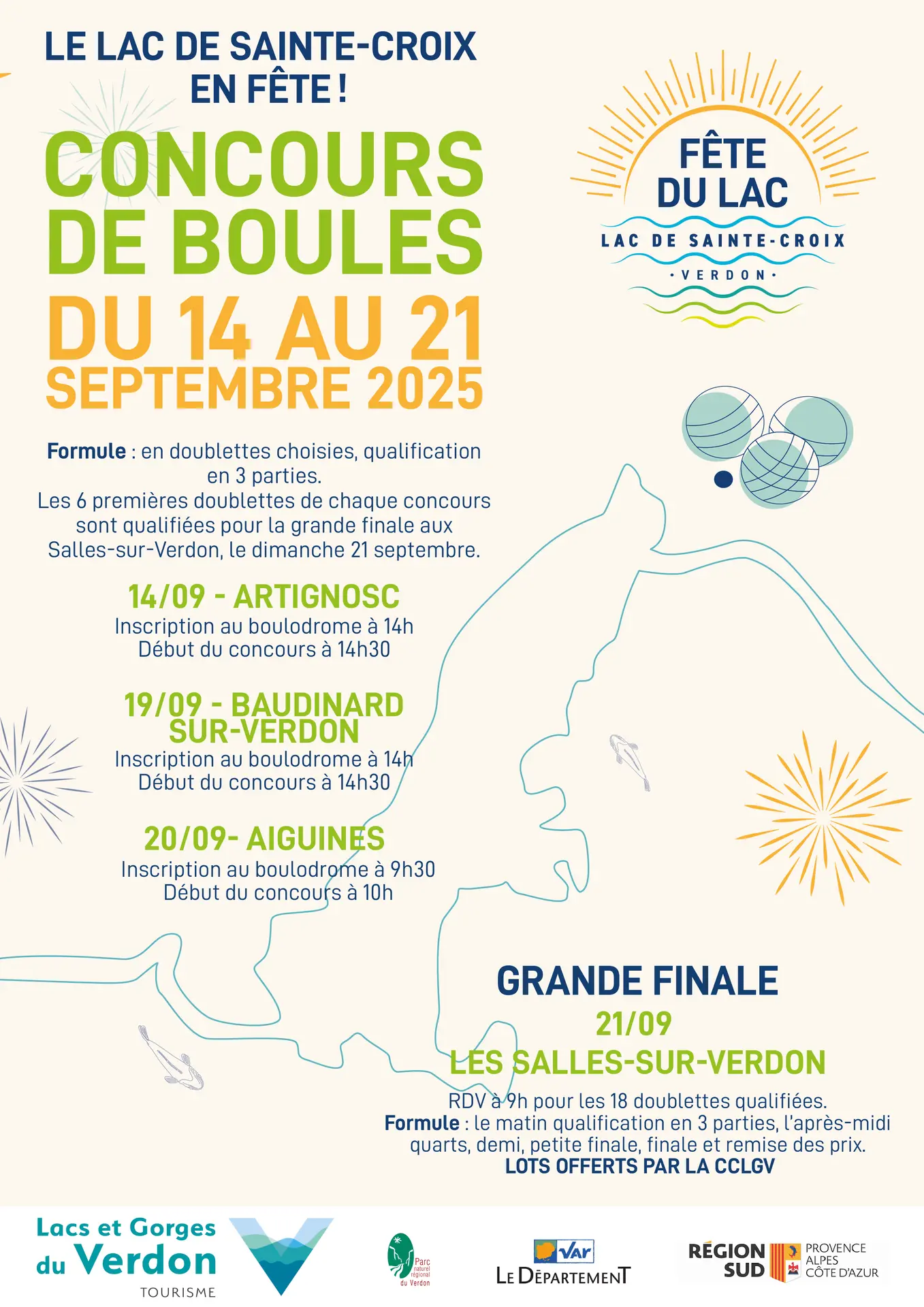 Affiche pétanque