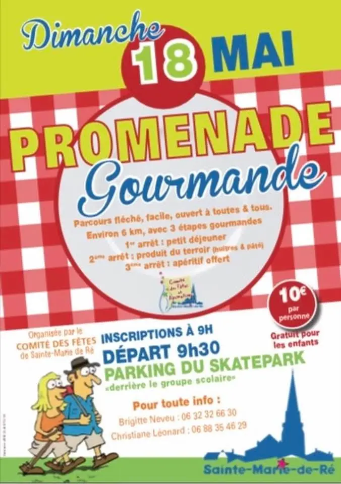 Promenade gourmande Sainte-Marie de Ré