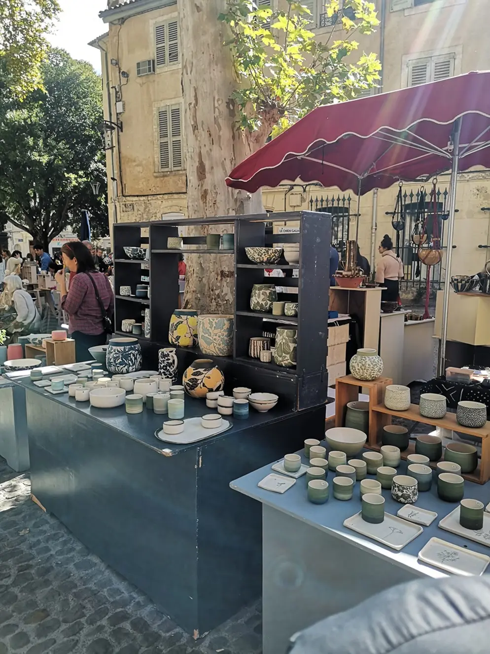 Marché des potiers_Avignon