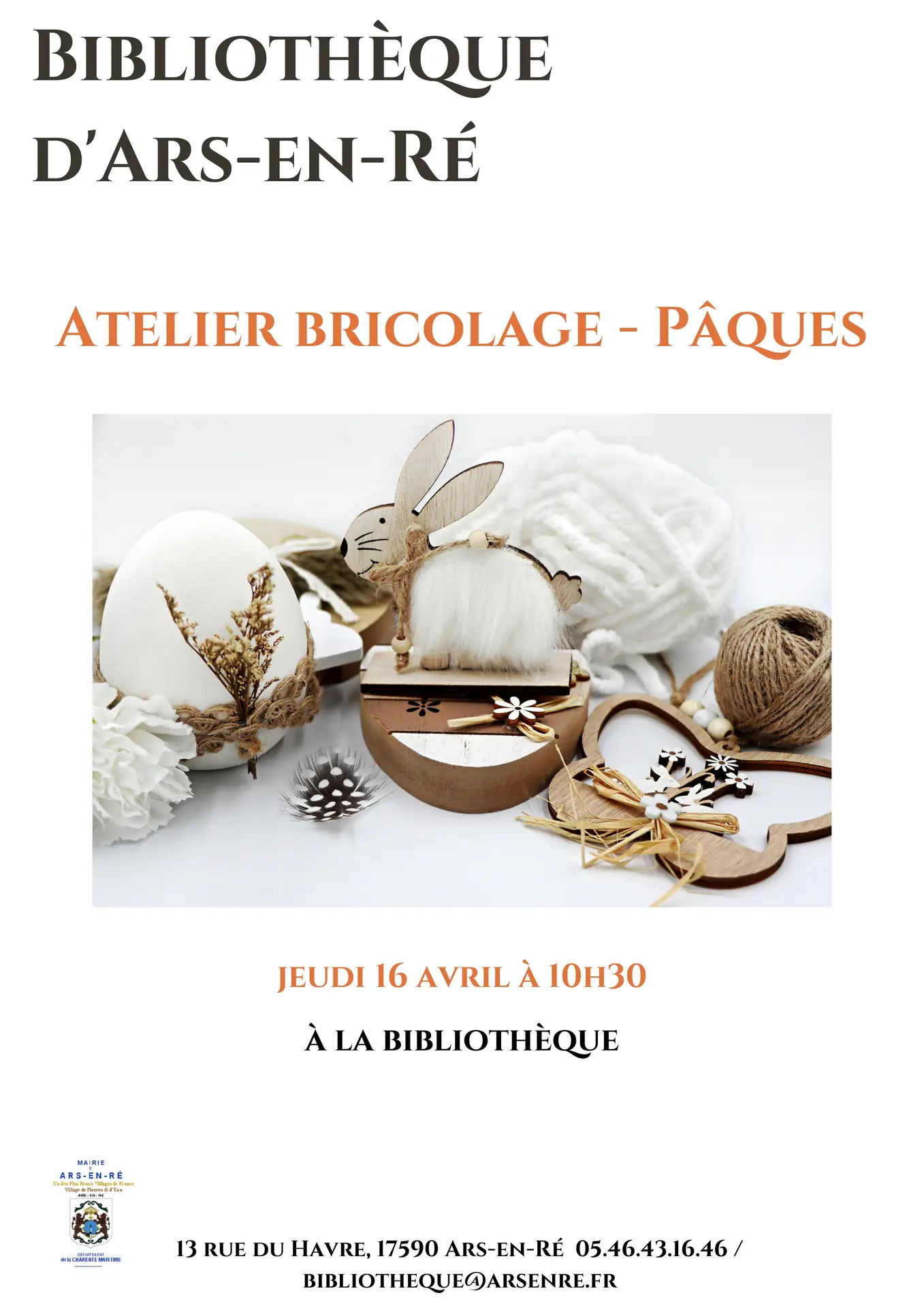 Atelier bricolage - Pâques_Ars-en-Ré